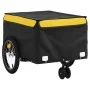 Remolque para bicicleta hierro negro y amarillo 45 kg de , Remolques para bicicletas - Ref: Foro24-94106, Precio: 94,20 €, De...