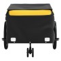 Fahrradanhänger aus schwarzem und gelbem Eisen, 45 kg. von , Fahrradanhänger - Ref: Foro24-94106, Preis: 95,84 €, Rabatt: %