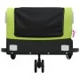 Remolque para bicicleta hierro negro y verde 30 kg by , Bicycle trailers - Ref: Foro24-94060, Price: 83,55 €, Discount: %