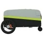 Remolque para bicicleta hierro negro y verde 30 kg by , Bicycle trailers - Ref: Foro24-94060, Price: 83,55 €, Discount: %
