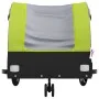 Remolque para bicicleta hierro negro y verde 30 kg by , Bicycle trailers - Ref: Foro24-94144, Price: 96,38 €, Discount: %