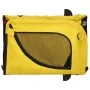 Remolque bicicleta mascotas hierro tela Oxford amarillo negro de , Cochecitos para mascotas - Ref: Foro24-94015, Precio: 106,...