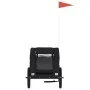 Remolque de bicicleta mascotas hierro tela Oxford negro by , pet strollers - Ref: Foro24-93968, Price: 104,45 €, Discount: %