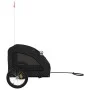 Remolque de bicicleta mascotas hierro tela Oxford negro by , pet strollers - Ref: Foro24-93968, Price: 104,45 €, Discount: %