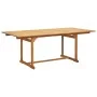 Set de comedor de jardín 7 pzas ratán PE madera maciza beige de , Conjuntos de jardín - Ref: Foro24-3281732, Precio: 770,55 €...