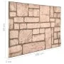 3D Wandpaneele Ziegelstein-Design 10 Stück EPS beige von , Wandverkleidung - Ref: Foro24-147206, Preis: 188,98 €, Rabatt: %