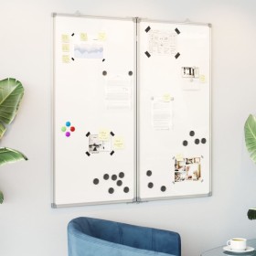 Faltbare magnetische Aluminiumtafel 100x100x1,7 cm von , Ausstellungstafeln - Ref: Foro24-4005354, Preis: 63,30 €, Rabatt: %