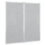 Pizarra magnética plegable aluminio 100x100x1,7 cm de , Paneles de exposición - Ref: Foro24-4005354, Precio: 59,31 €, Descuen...
