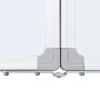 Pizarra magnética plegable aluminio 100x100x1,7 cm by , Exhibition panels - Ref: Foro24-4005354, Price: 63,30 €, Discount: %