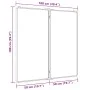 Pizarra magnética plegable aluminio 100x100x1,7 cm de , Paneles de exposición - Ref: Foro24-4005354, Precio: 59,31 €, Descuen...