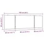 Pizarra magnética plegable aluminio 160x60x1,7 cm de , Paneles de exposición - Ref: Foro24-4005368, Precio: 58,35 €, Descuent...