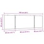Pizarra magnética plegable aluminio 160x60x1,7 cm by , Exhibition panels - Ref: Foro24-4005368, Price: 59,56 €, Discount: %