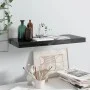 Schwebendes Wandregal MDF glänzend schwarz 60x23,5x3,8 cm von vidaXL, Regale und Regale - Ref: Foro24-323769, Preis: 22,28 €,...