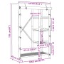 Armario de bambú 110x45x170 cm von , Kleiderschränke - Ref: Foro24-368043, Preis: 218,42 €, Rabatt: %