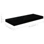 Floating wall shelf in glossy black MDF 60x23.5x3.8 cm by vidaXL, Shelves and shelves - Ref: Foro24-323769, Price: 22,28 €, D...