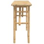 Mesa consola de bambú 115x39x75 cm by , console tables - Ref: Foro24-368041, Price: 77,83 €, Discount: %
