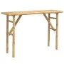 Mesa consola de bambú 115x39x75 cm by , console tables - Ref: Foro24-368041, Price: 76,29 €, Discount: %