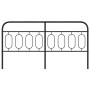 Schwarzes Metallkopfteil 183 cm von , Kopf- und Fußteile - Ref: Foro24-377153, Preis: 49,73 €, Rabatt: %