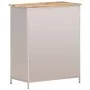 Aparador de madera de mango rugosa y hierro 60x35x75 cm de vidaXL, Aparadores - Ref: Foro24-323736, Precio: 178,04 €, Descuen...