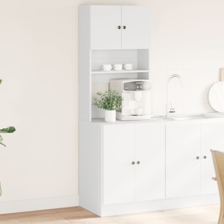 Küchenmöbel aus weißem Ingenieurholz 60x50x180 cm von , Küchenschränke - Ref: Foro24-3276637, Preis: 187,40 €, Rabatt: %