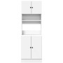 Küchenmöbel aus weißem Ingenieurholz 60x50x180 cm von , Küchenschränke - Ref: Foro24-3276637, Preis: 187,40 €, Rabatt: %