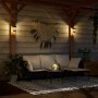 Solarbetriebene Außenwandleuchten, warmweißes Blinklicht, 2 Stück. von , Außenbeleuchtung - Ref: Foro24-4008185, Preis: 31,96...