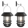 Solarbetriebene Außenwandleuchten, weißes Licht, 2 Stück. von , Außenbeleuchtung - Ref: Foro24-4008187, Preis: 31,02 €, Rabat...
