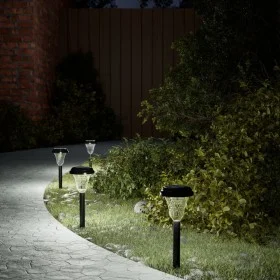 Luces solares de camino con picos de tierra 12 uds luz blanca by , Outdoor lighting - Ref: Foro24-4008191, Price: 28,00 €, Di...