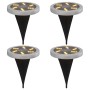 Luces solares suelo jardín con picos tierra blanco cálido 4 uds by , Outdoor lighting - Ref: Foro24-4008198, Price: 24,16 €, ...
