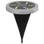 Luces solares suelo jardín con picos tierra blanco cálido 4 uds by , Outdoor lighting - Ref: Foro24-4008198, Price: 24,16 €, ...