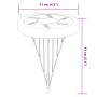 Luces solares suelo jardín con picos tierra blanco cálido 4 uds by , Outdoor lighting - Ref: Foro24-4008198, Price: 24,16 €, ...