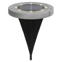 Luces solares suelo jardín con pico tierra blanco cálido 12 uds by , Outdoor lighting - Ref: Foro24-4008201, Price: 46,56 €, ...