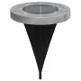 Solarleuchten für den Gartenboden mit Erdspieß in warmweißem Weiß, 12 Stück. von , Außenbeleuchtung - Ref: Foro24-4008201, Pr...