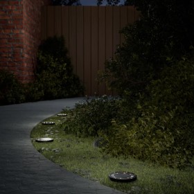 Luces solares suelo jardín con pico tierra blanco cálido 12 uds by , Outdoor lighting - Ref: Foro24-4008203, Price: 47,96 €, ...