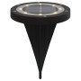 Solarleuchten für den Gartenboden mit Erdspieß in warmweißem Weiß, 12 Stück. von , Außenbeleuchtung - Ref: Foro24-4008203, Pr...