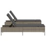 Tumbonas con cojines 2 unidades ratán sintético gris von , Liegen - Ref: Foro24-3261589, Preis: 285,55 €, Rabatt: %