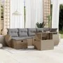 Set sofás de jardín 7 piezas y cojines ratán sintético beige von , Gartensets - Ref: Foro24-3275139, Preis: 507,27 €, Rabatt: %