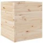 Jardinera de madera maciza de pino 40x40x46 cm by , Pots and planters - Ref: Foro24-3282399, Price: 83,47 €, Discount: %
