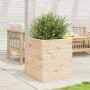 Jardinera de madera maciza de pino 40x40x46 cm by , Pots and planters - Ref: Foro24-3282399, Price: 83,47 €, Discount: %