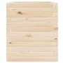Jardinera de madera maciza de pino 40x40x46 cm by , Pots and planters - Ref: Foro24-3282399, Price: 83,47 €, Discount: %
