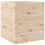 Jardinera de madera maciza de pino 40x40x46 cm by , Pots and planters - Ref: Foro24-3282399, Price: 83,47 €, Discount: %