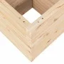 Jardinera de madera maciza de pino 40x40x46 cm by , Pots and planters - Ref: Foro24-3282399, Price: 83,47 €, Discount: %