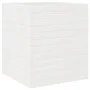 Massive weiße Kiefernholz-Pflanzschale 40x40x46 cm von , Töpfe und Pflanzgefäße - Ref: Foro24-3282400, Preis: 99,44 €, Rabatt: %