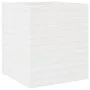 Massive weiße Kiefernholz-Pflanzschale 40x40x46 cm von , Töpfe und Pflanzgefäße - Ref: Foro24-3282400, Preis: 99,44 €, Rabatt: %