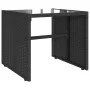 Juego de sofás jardín 4 pzas con cojines ratán sintético negro by , Garden sets - Ref: Foro24-4003878, Price: 277,56 €, Disco...
