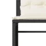 Juego de sofás jardín 4 pzas con cojines ratán sintético negro by , Garden sets - Ref: Foro24-4003878, Price: 277,56 €, Disco...