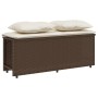 Set comedor de jardín 3 piezas y cojines ratán sintético marrón by , Garden sets - Ref: Foro24-4003903, Price: 246,01 €, Disc...