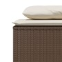 Set comedor de jardín 3 piezas y cojines ratán sintético marrón by , Garden sets - Ref: Foro24-4003903, Price: 246,01 €, Disc...