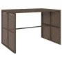 Garten-Essgruppe 3-teilig und Kissen aus braunem Kunst-Rattan. von , Gartensets - Ref: Foro24-4003903, Preis: 246,31 €, Rabat...