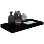 Estante flotante de pared 2 uds MDF negro brillo 50x23x3,8 cm | Foro24.es | Tu tienda online para hogar, jardín y más Foro24.es